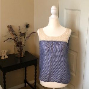 LOFT embroidered tank